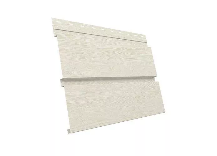 Металлический сайдинг Grand Line Квадро Брус Print Elite 0,45 мм Milky Wood молочное дерево купить в краснодаре