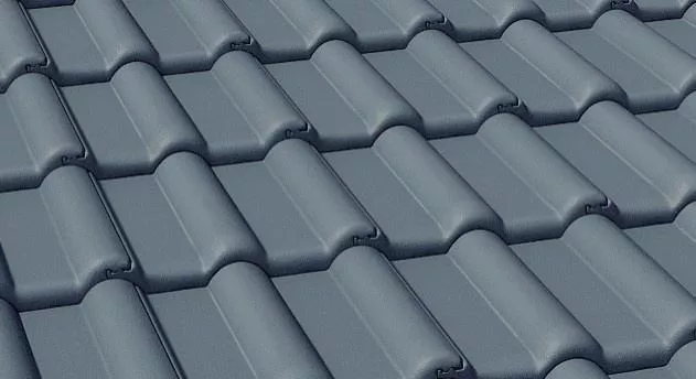 Цементно-песчанная черепица Braas Франкфурт Графит купить в краснодаре