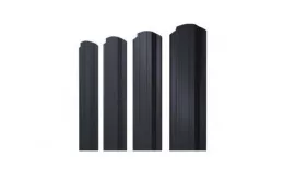 Штакетник Grand Line Прямоугольный фигурный 0,45 PE Double RAL 7024 Мокрый асфальт. Цена: 103 руб. Артикул: Prymoyg_fig_ GL34