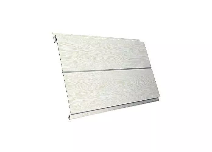 Металлический сайдинг Grand Line Вертикаль Line Print Elite Молочное дерево купить в краснодаре