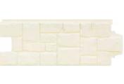 Фасадные панели GRAND LINE Коллекция Крупный Камень Стандарт Молочный – Купить оптом и в розницу