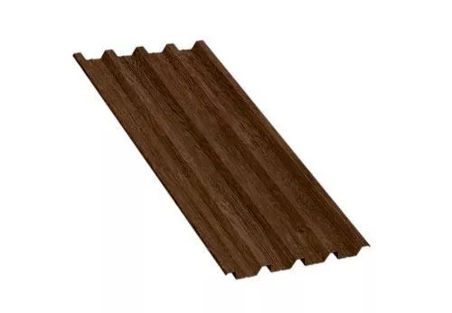 Профнастил Н60 A ECOSTEEL Matt 0,5 мм Мореный дуб купить в краснодаре