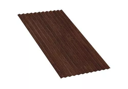 Профнастил МП18 A ECOSTEEL 0,5 мм Мореный дуб купить в краснодаре