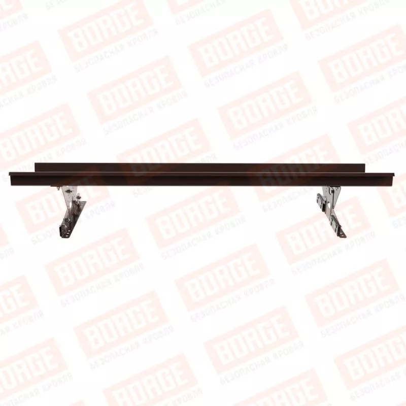 Мостик переходной BORGE 1,5м, для фальцевой кровли, коричневый шоколад (RAL 8017) купить в краснодаре