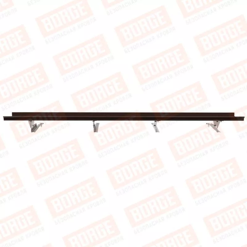 Мостик переходной BORGE 3м, для черепичной кровли, коричневый шоколад (RAL 8017) купить в краснодаре