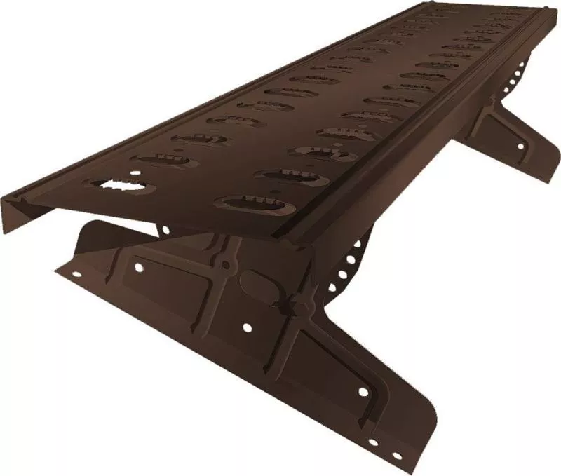 Мостик переходной для композитной черепицы 2,5 RAL 8017 купить в краснодаре