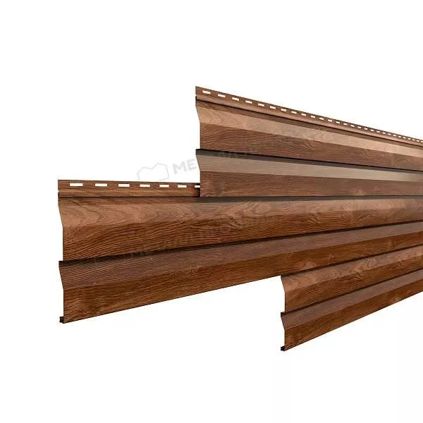 Сайдинг МЕТАЛЛ ПРОФИЛЬ СК-14х226 (ECOSTEEL_MA-01-МореныйДуб-0.5) купить в краснодаре