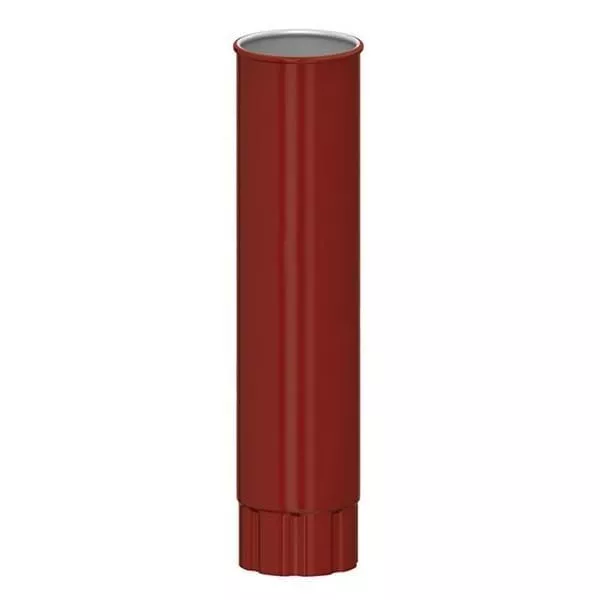 Труба водосточная Металл Профиль Проект D150х1000 RAL 3011 Вишня купить в краснодаре