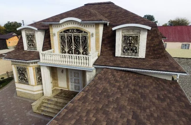 Гибкая черепица Katepal Ambient мускатный орех купить в краснодаре