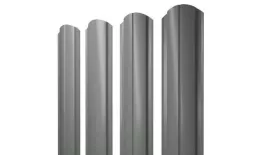 Штакетник Grand Line Slim Полукруглый фигурный 0,45 PE RAL 7005 Мышино-серый. Цена: 87 руб. Артикул: Slim_Fig_126