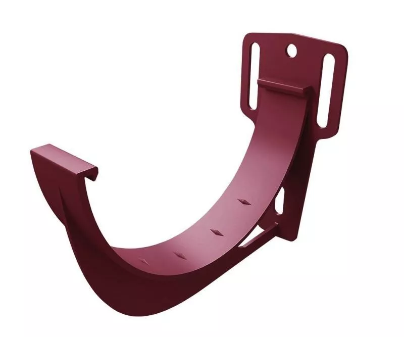 Кронштейн желоба ПВХ Grand Line Стандарт Бордо купить в краснодаре