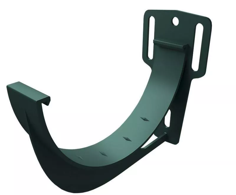 Кронштейн желоба ПВХ Grand Line Стандарт Зеленый купить в краснодаре