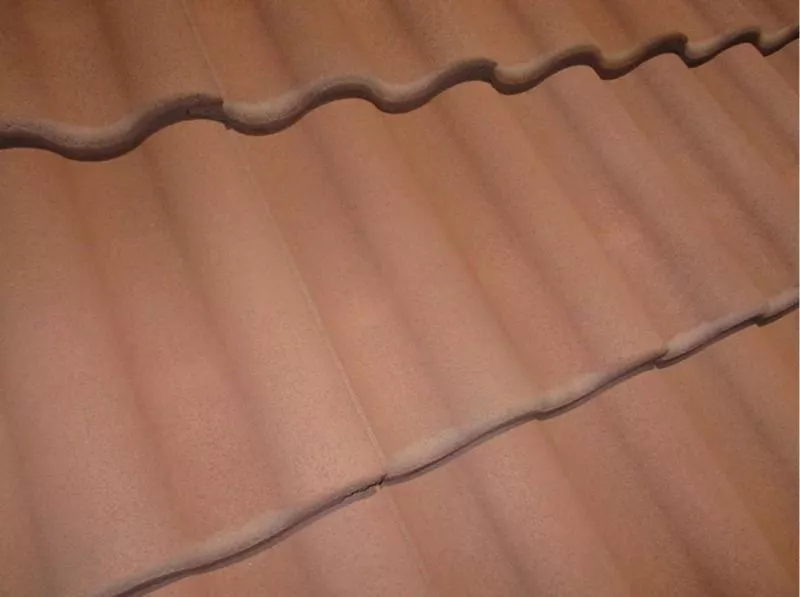 Рядовая черепица Kriastak. Цементно-песчаная. Lite. Красный неокрашенный купить в краснодаре