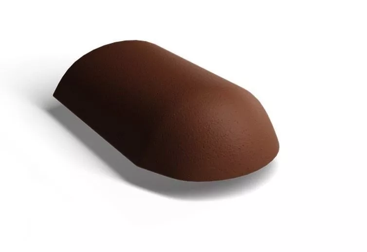 Начальная хребтовая черепица Kriastak. Цементно-песчаная. Classic Коричневый купить в краснодаре