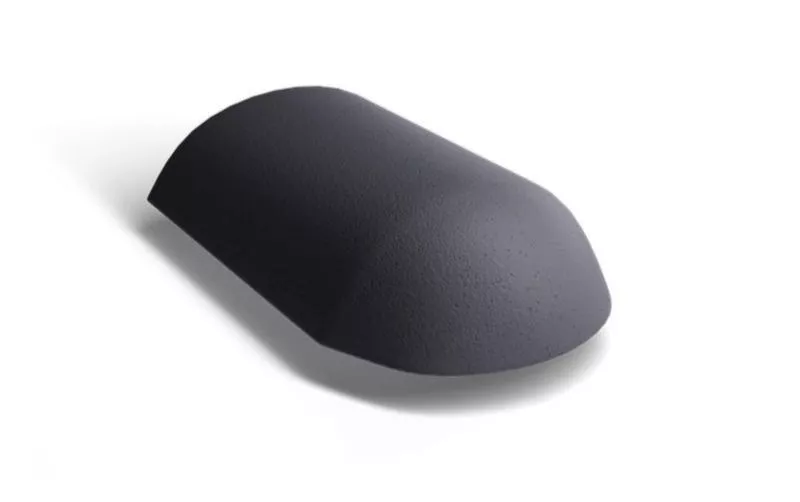 Начальная хребтовая черепица Kriastak. Цементно-песчаная. Classic Графит купить в краснодаре