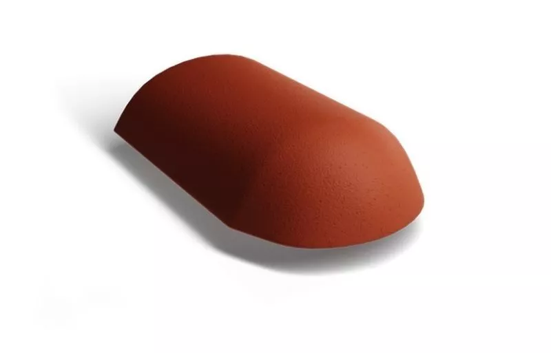 Начальная хребтовая черепица Kriastak. Цементно-песчаная. Classic Красный купить в краснодаре