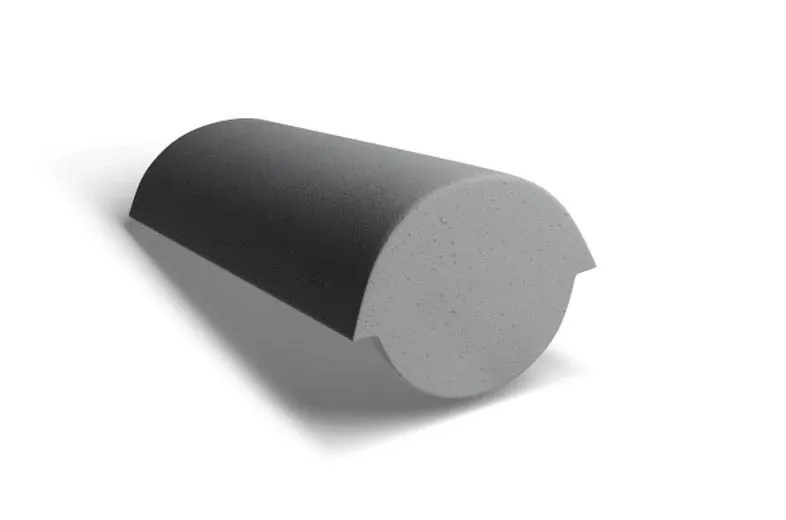 Начальная коньковая черепица Kriastak. Цементно-песчаная. Lite Серый неокрашенный купить в краснодаре