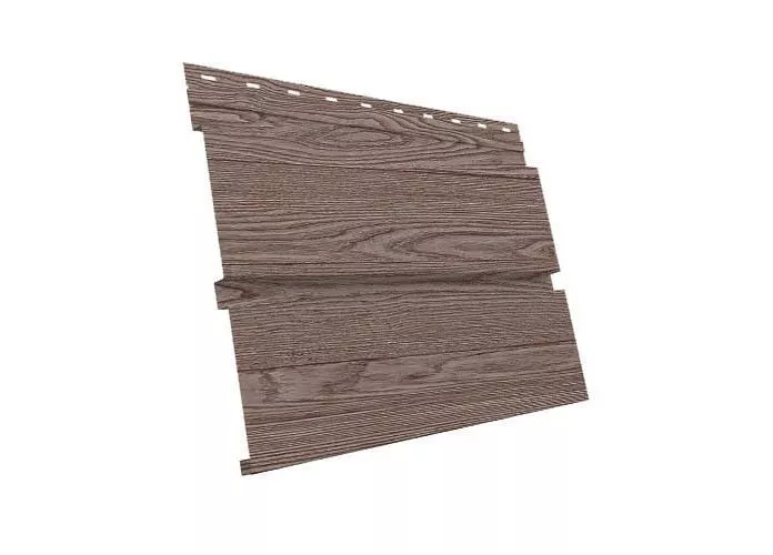 Металлический сайдинг GL Квадро Брус Print Elite 0,45 мм Nordic Wood Северное дерево купить в краснодаре