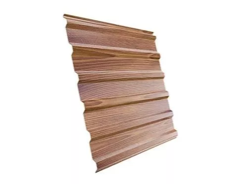 Профнастил Grand Line С20 A Print Elite 0,45 мм Nutwood Орех купить в краснодаре