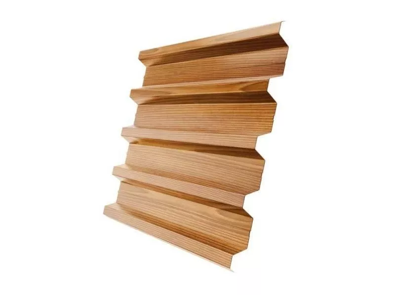 Профнастил Grand Line Н60 R Print Elite 0,45 мм Nutwood Орех купить в краснодаре