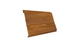 Металлический сайдинг Grand Line Вертикаль Проф Print Elite Орех. Артикул: GrandLine-MS746