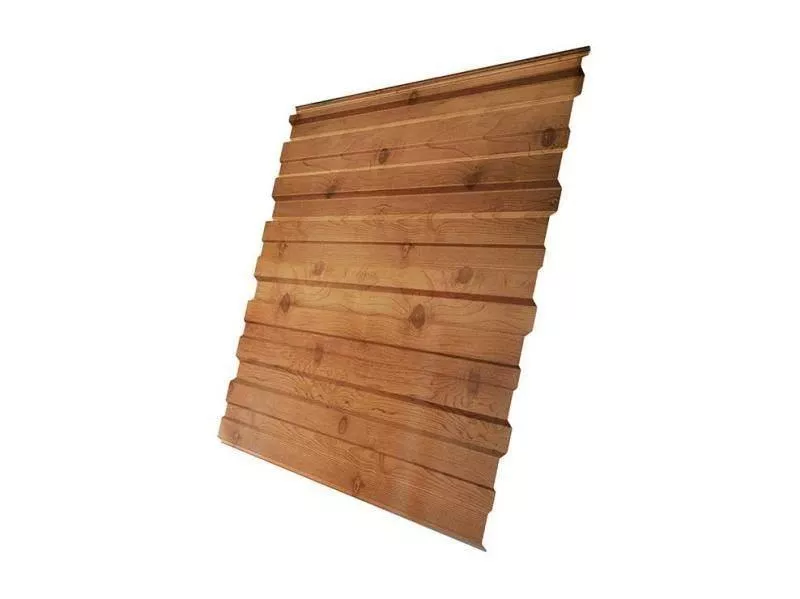 Профнастил Grand Line С10 R Print Elite 0,45 мм Nutwood Орех купить в краснодаре