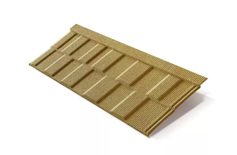 Композитная черепица Metrotile MetroViksen Охра купить в краснодаре