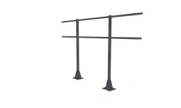 Ограждение кров. д/парапета на плоскую кровлю 7024 (2,0х1,2м). Цена: 4031 руб. Артикул: 44340