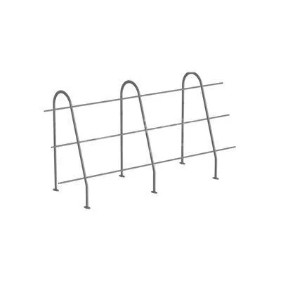 Ограждение кровельное ОК-h1200х3000 мм (9006) купить в краснодаре