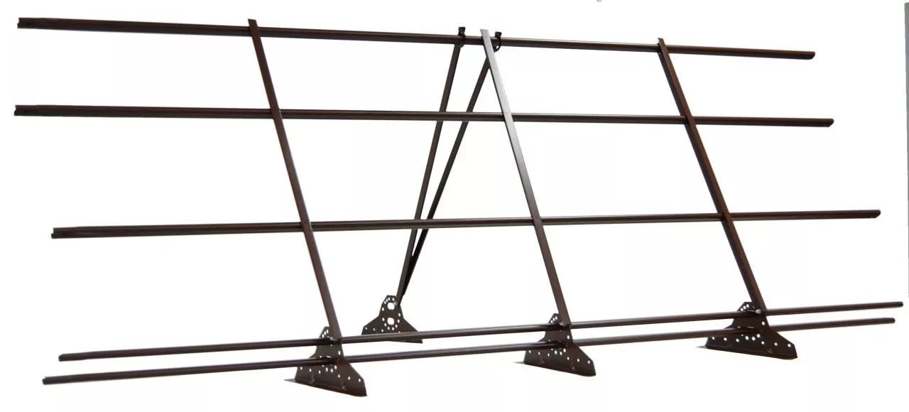 Ограждение кровельное со снегозадержателем Grand Line 1,2х3м RAL 8017 купить в краснодаре