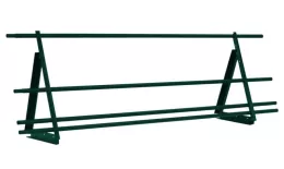 Ограждение кровельное со снегозадержателем Optima 0,65х2м RAL 6005. Цена: 3588 руб. Артикул: 44411