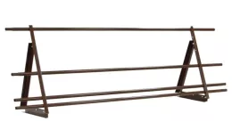 Ограждение кровельное со снегозадержателем Optima 0,65х2м RAL 8017. Цена: 3588 руб. Артикул: 44405