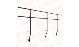 Ограждение парапетное BORGE H-90см, 3м, коричневый шоколад (RAL 8017). Цена: 4863 руб. Артикул: 44587