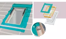 Оклад Fakro XDК 78х98см для гидро-паро-теплоизоляции мансардных окон Факро. Цена: 7164 руб. Артикул: 47938