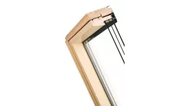 Окно двухкамерное (ручка снизу) дерево FTT U6 94х140см Fakro. Цена: 187359 руб. Артикул: 47722