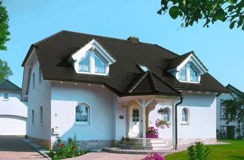 Керамическая черепица Braas Опал Глазурь каштан купить в краснодаре