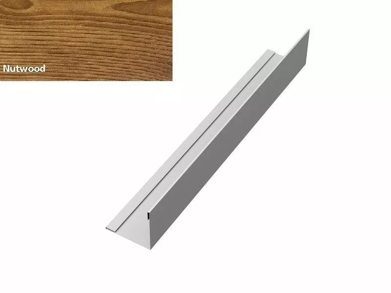 Планка завершающая 50х50 жалюзи Milan 0,45 Print Elite Nutwood GL купить в краснодаре