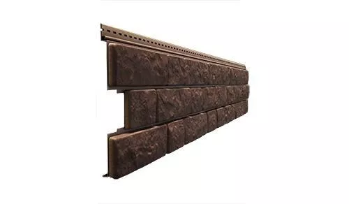 Сайдинг виниловый Docke LUX Bergart Кедровый орех купить в краснодаре