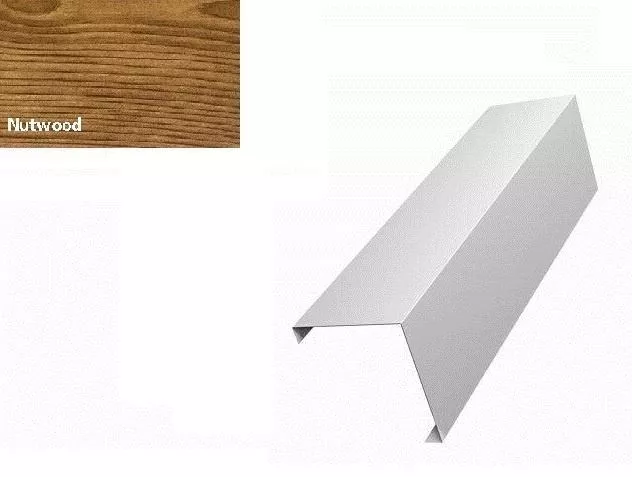 Декоративная накладка на столб угловая жалюзи Milan,Tokyo 0,45 Print Elite Nutwood GL купить в краснодаре