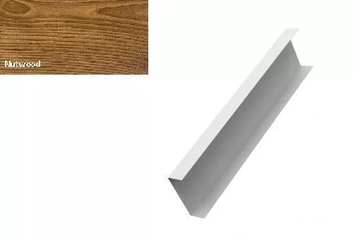 Декоративная накладка на столб жалюзи Milan,Tokyo 0,45 Print Elite Nutwood GL купить в краснодаре