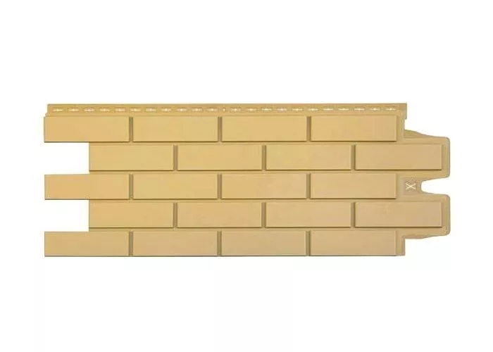 Фасадные панели GRAND LINE Коллекция Клинкерный Кирпич Стандарт Песочный купить в краснодаре