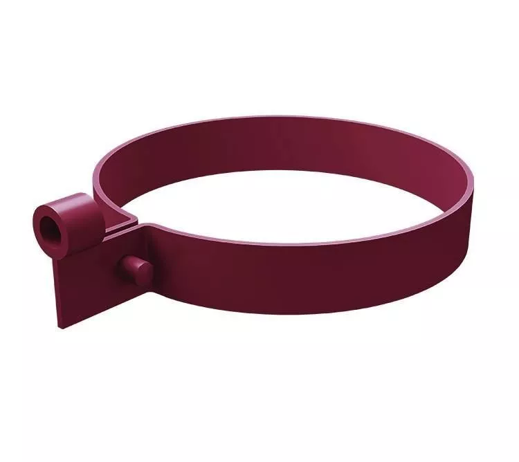 Хомут трубы ПВХ  Grand Line Стандарт Бордо купить в краснодаре