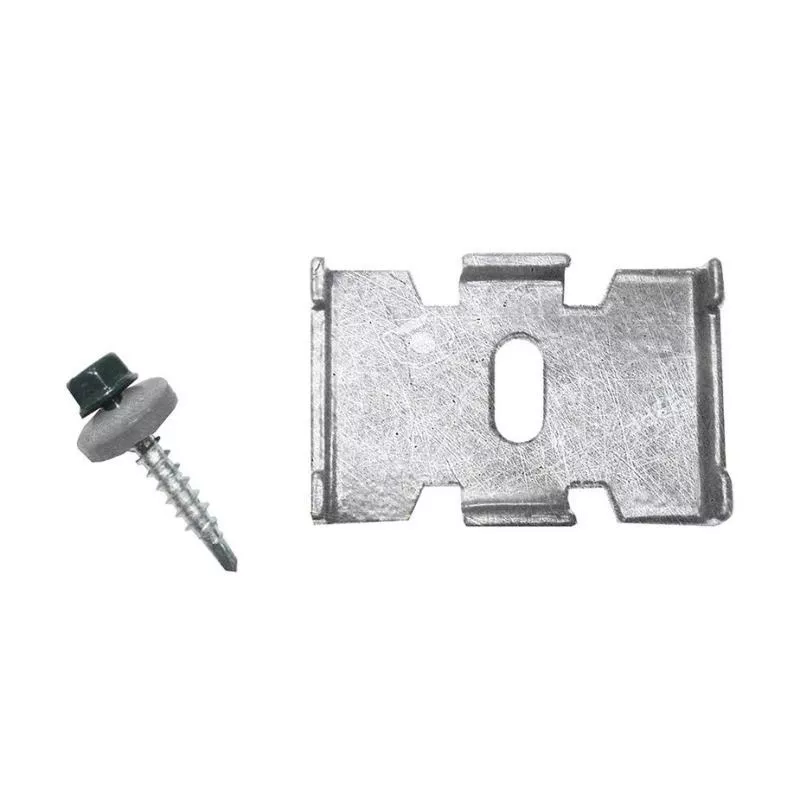 Крепление для панелей 3D паук с саморезом, оцинкованное купить в краснодаре