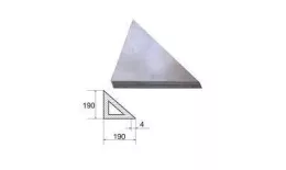 Косынка 190х190х4мм (256). Цена: 154 руб. Артикул: Yuventa_Kosinka_2
