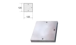 Пластина 120х120х3мм. 3 отверстия (200). Цена: 119 руб. Артикул: Yuventa_assorti_01