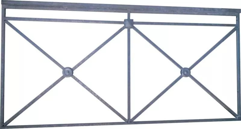 Секция пешеходного ограждения Крест Ш- 1920 В-950 мм купить в краснодаре