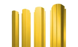 Штакетник Grand Line П-образный B фигурный 0,45 PE RAL 1018 Цинково-желтый. Цена: 85 руб. Артикул: Pobr_Krug_137