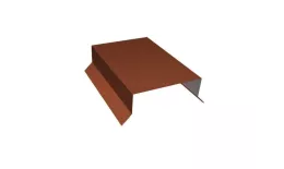 Парапетная крышка прямая 100мм 0,5 Satin Matt TX RAL 8004 терракота (2м). Цена: 1402 руб. Артикул: 35696