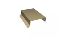 Парапетная крышка прямая 100мм 0,45 PE с пленкой RAL 1014 слоновая кость (2,5м). Цена: 1312 руб. Артикул: 35630