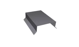 Парапетная крышка прямая 100мм 0,5 Satin с пленкой RAL 7004 сигнальный серый (2м). Цена: 1226 руб. Артикул: 35714